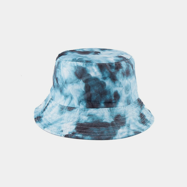 BK00004 Chapéu balde versátil para adultos com dupla face tie-dye