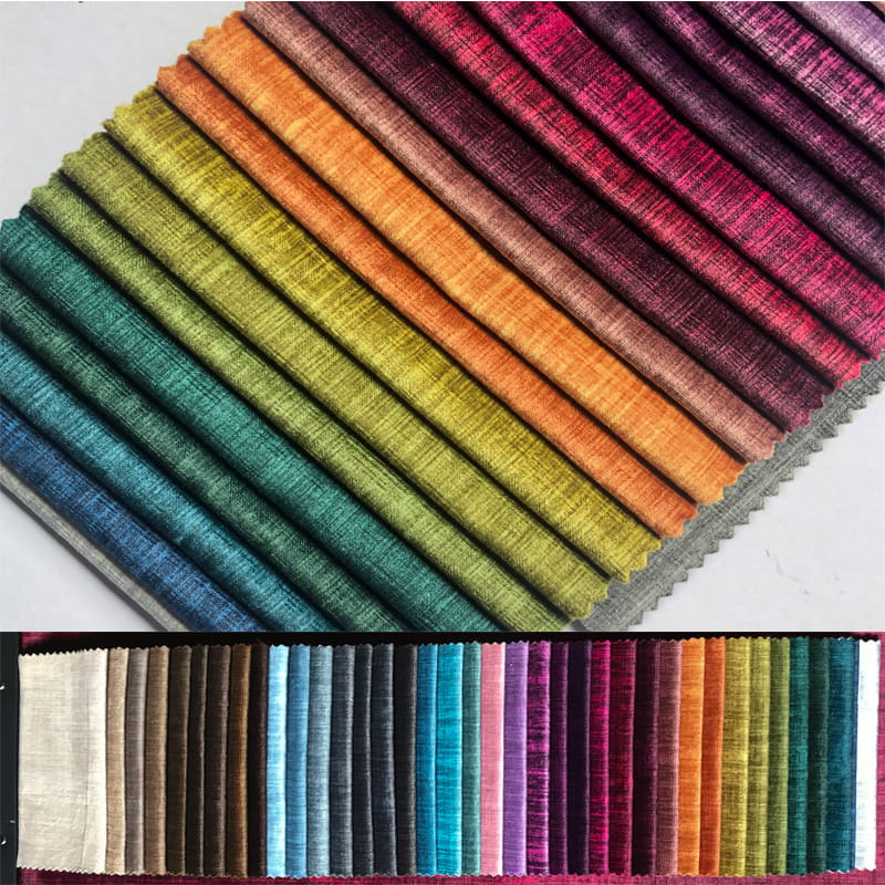 SM-B0022 Tecido de sofá de veludo holandês estampado espessado
