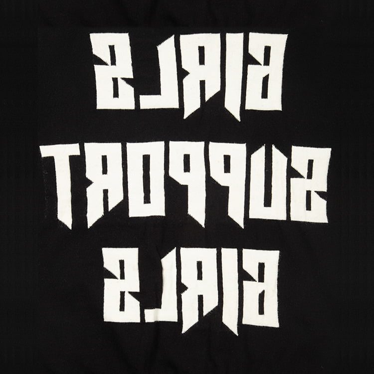 SM-K0048 Suéter feminino de malha com gola redonda e alfabeto jacquard de manga comprida SM-K0048 Suéter feminino de malha com gola redonda e alfabeto jacquard de manga comprida